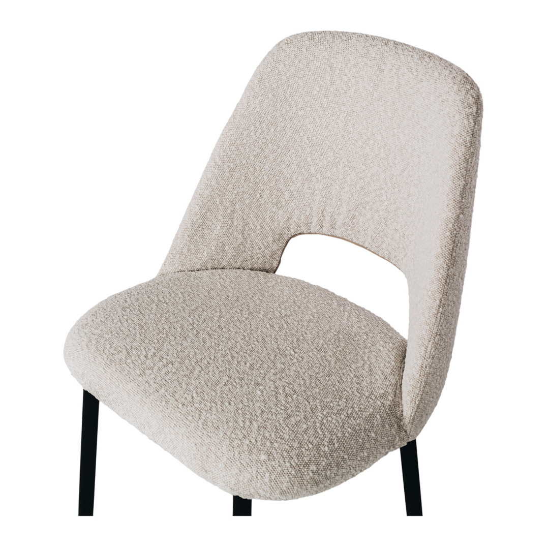 Cinderella Dining Chair Boucle Pumice image 4